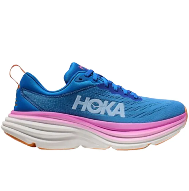 Hoka One One Women's Bondi 8 Wide Running Shoes Coastal Sky/All Board